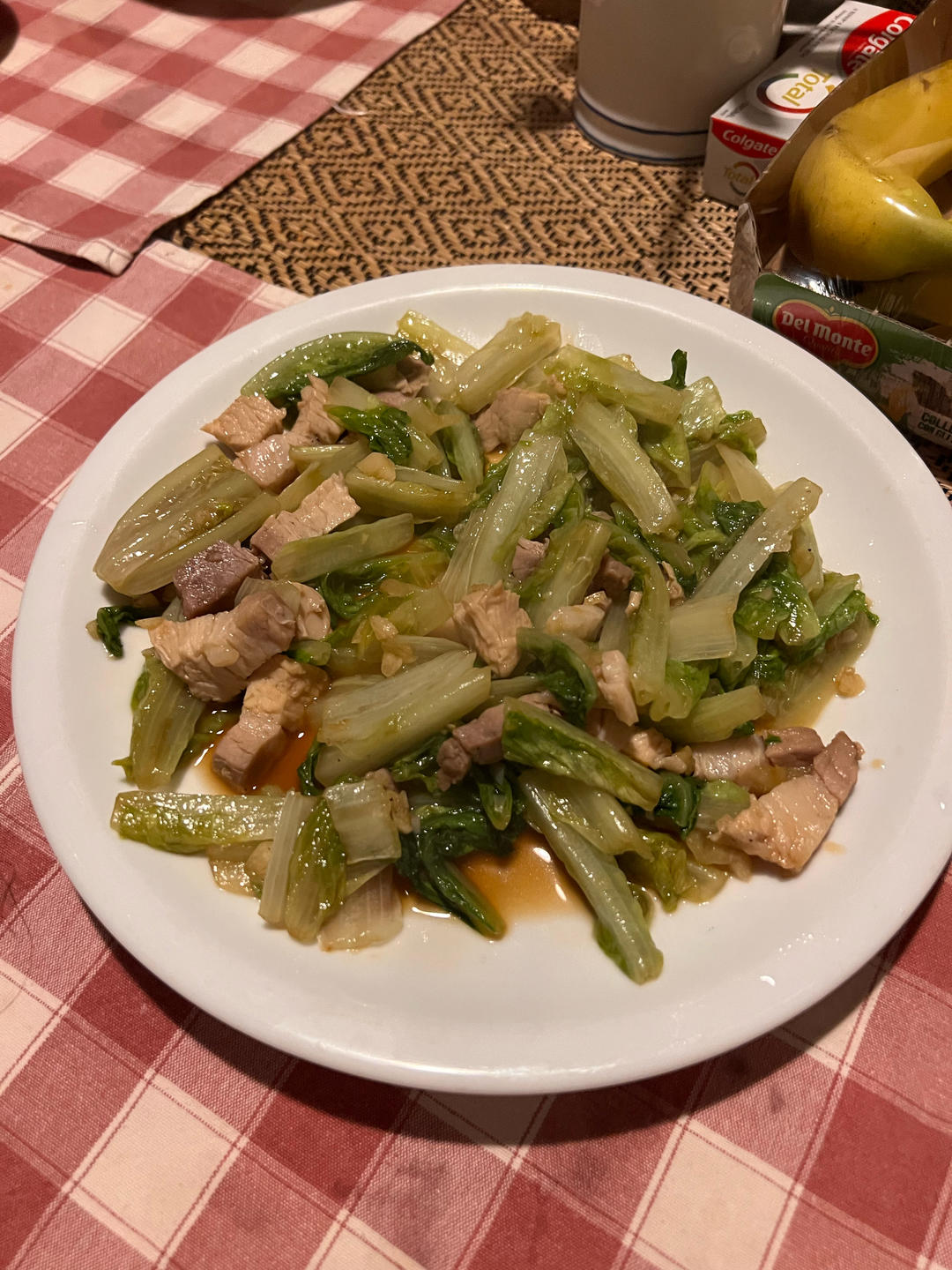 蒜蓉油麦菜（蚝油）