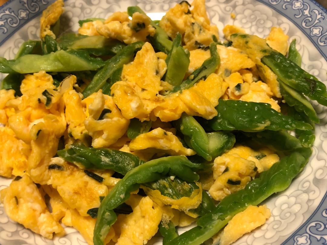 苦瓜炒蛋（清火菜）