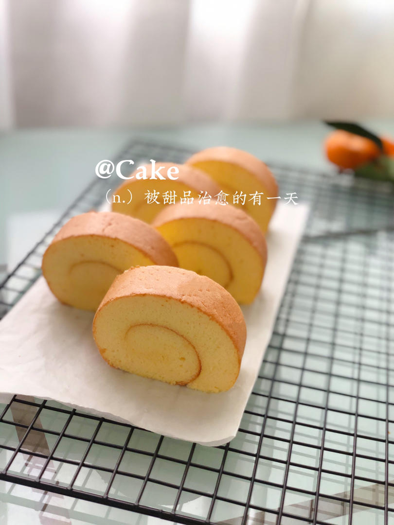 蛋糕卷这样做‼️不掉皮不开裂（小视频食谱）