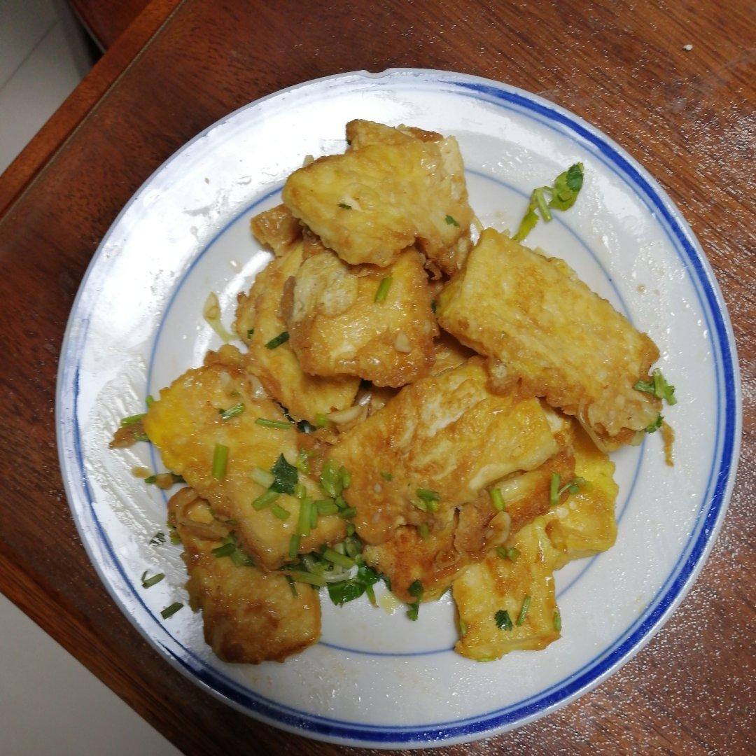 无敌好吃的香煎豆腐