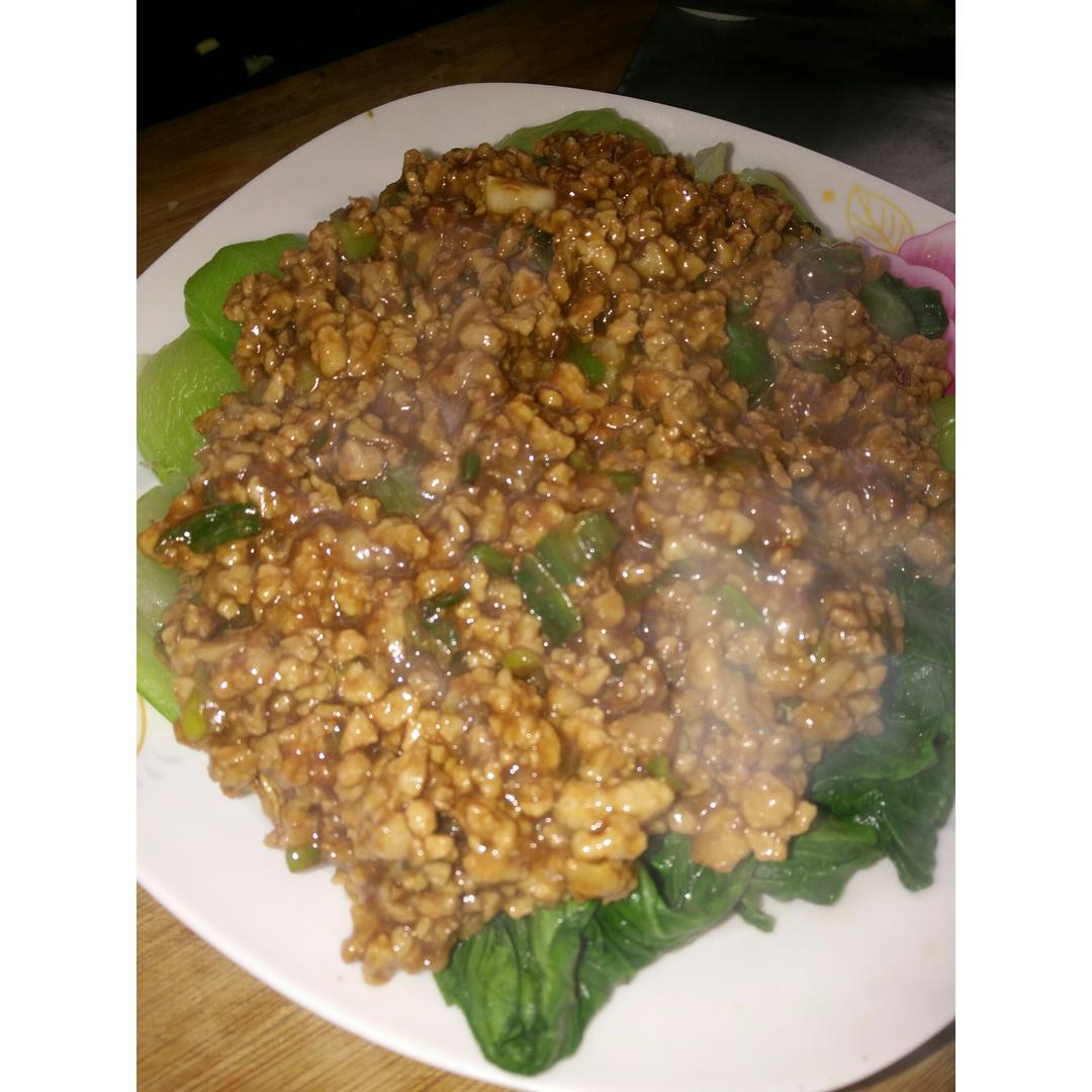 肉末油菜