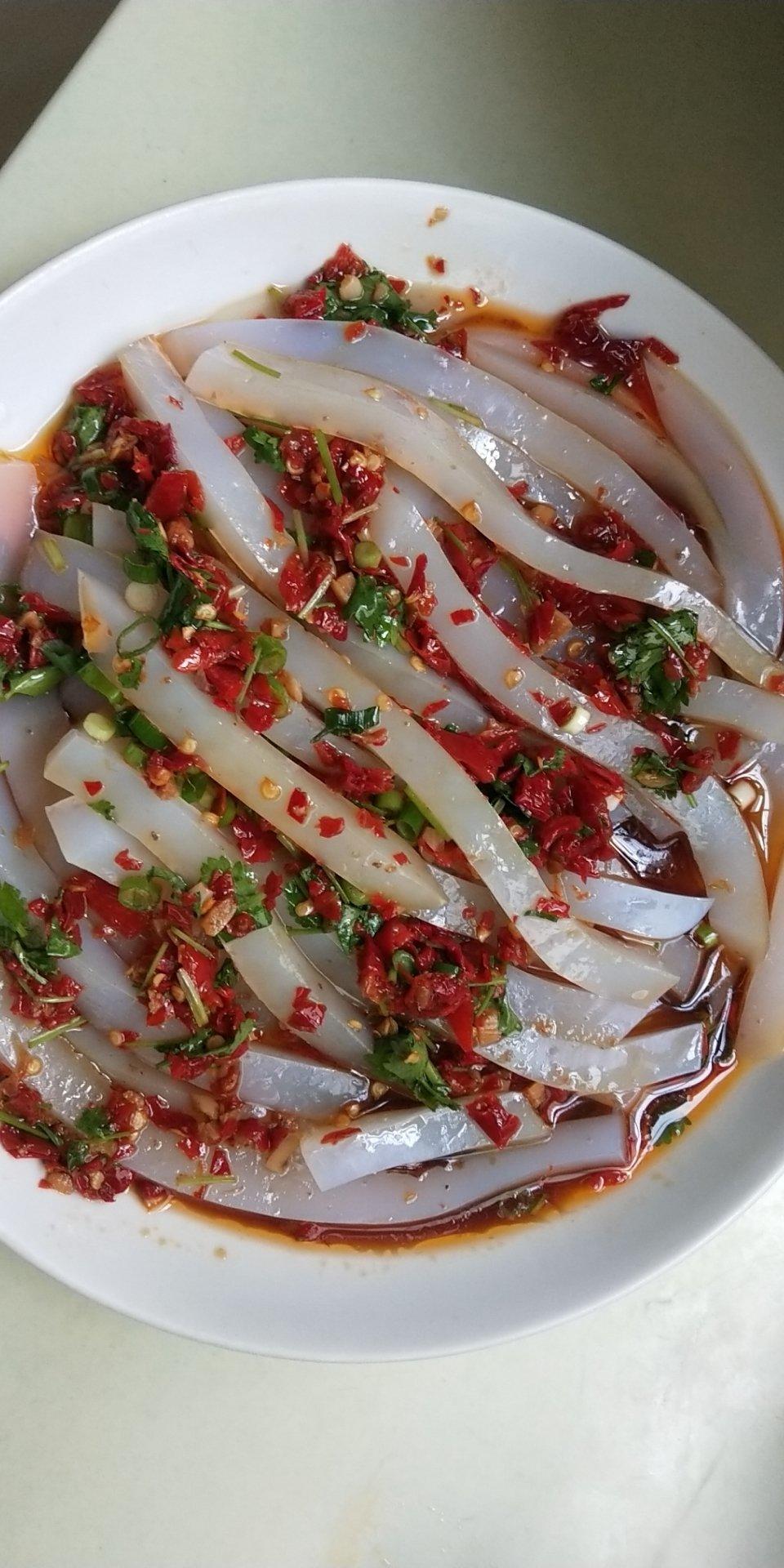 xj姑娘做的回民凉粉