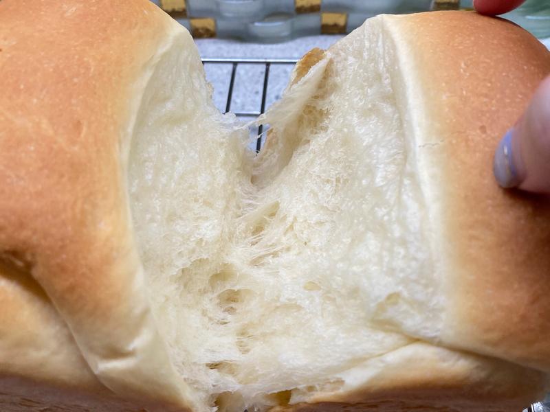 纯奶手撕吐司的做法 步骤1