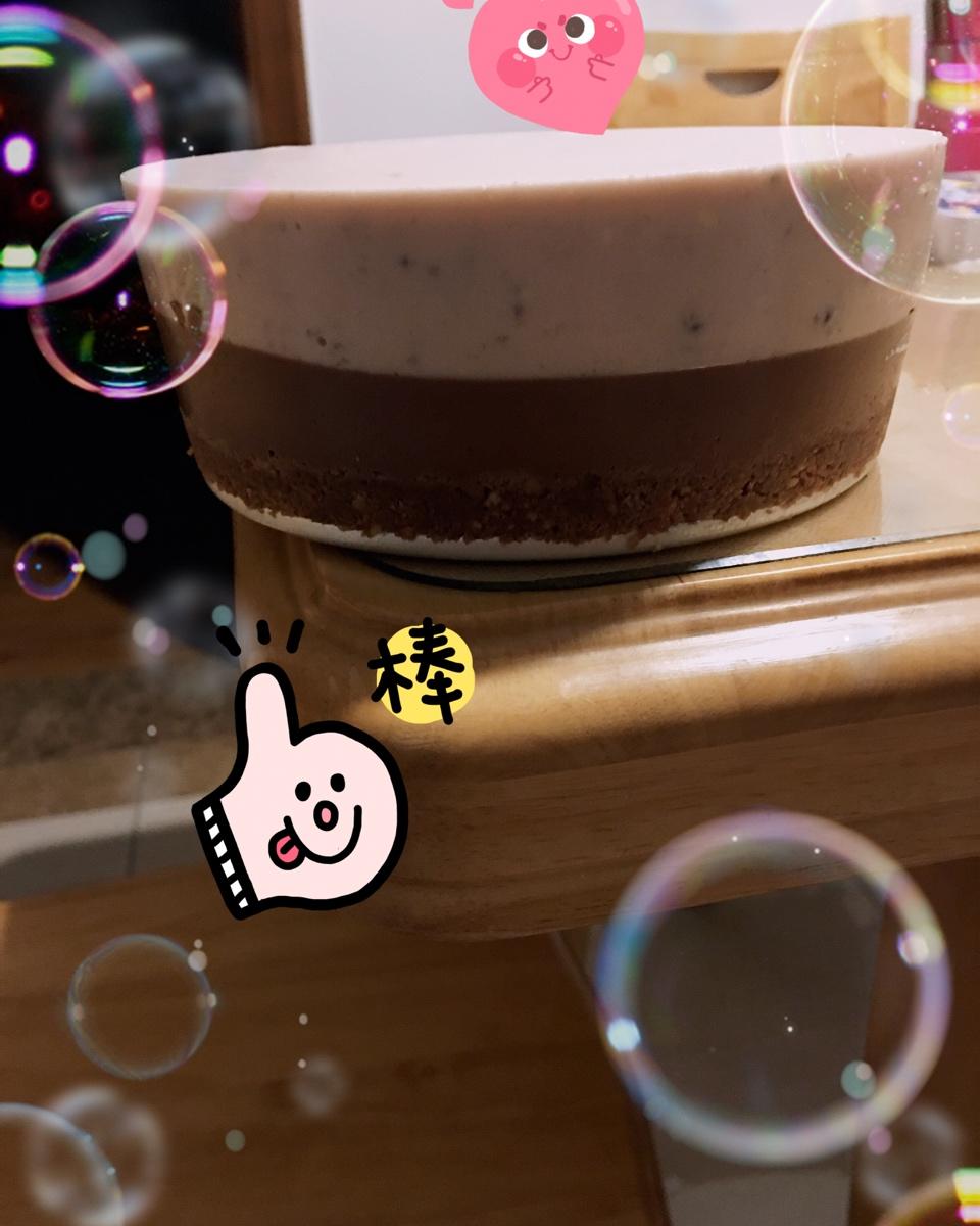 黑白巧克力慕斯蛋糕