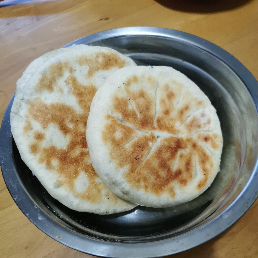 发面绿豆饼