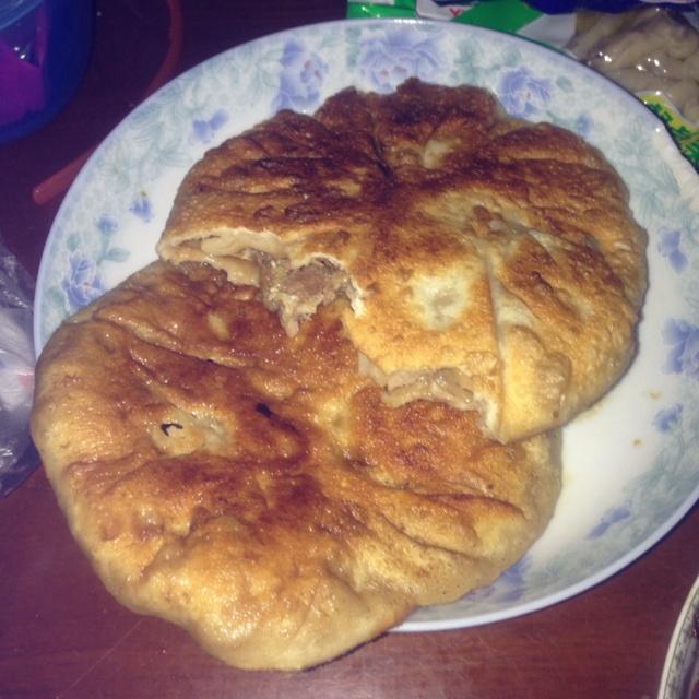 猪肉小白菜馅饼