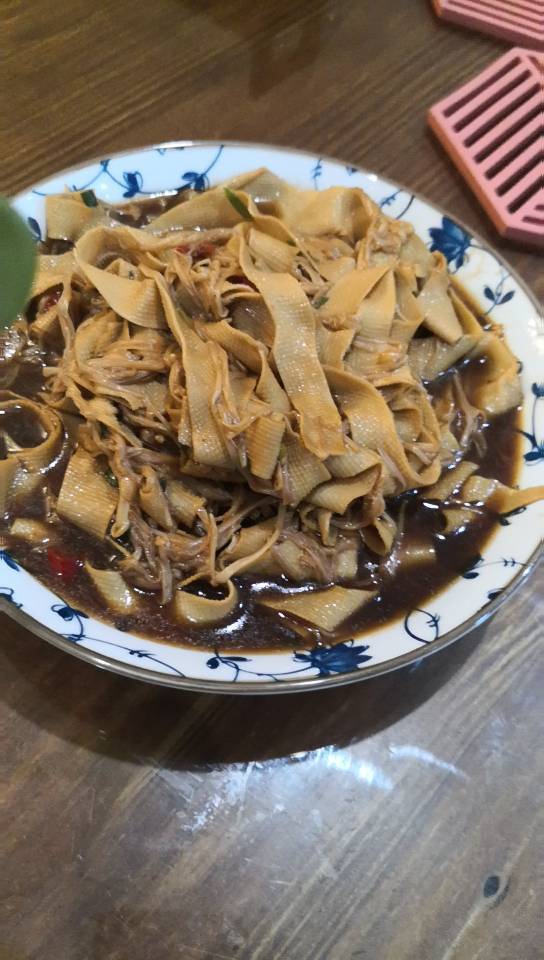 超低脂‼️高蛋白‼️的减脂必备菜豆皮金针菇