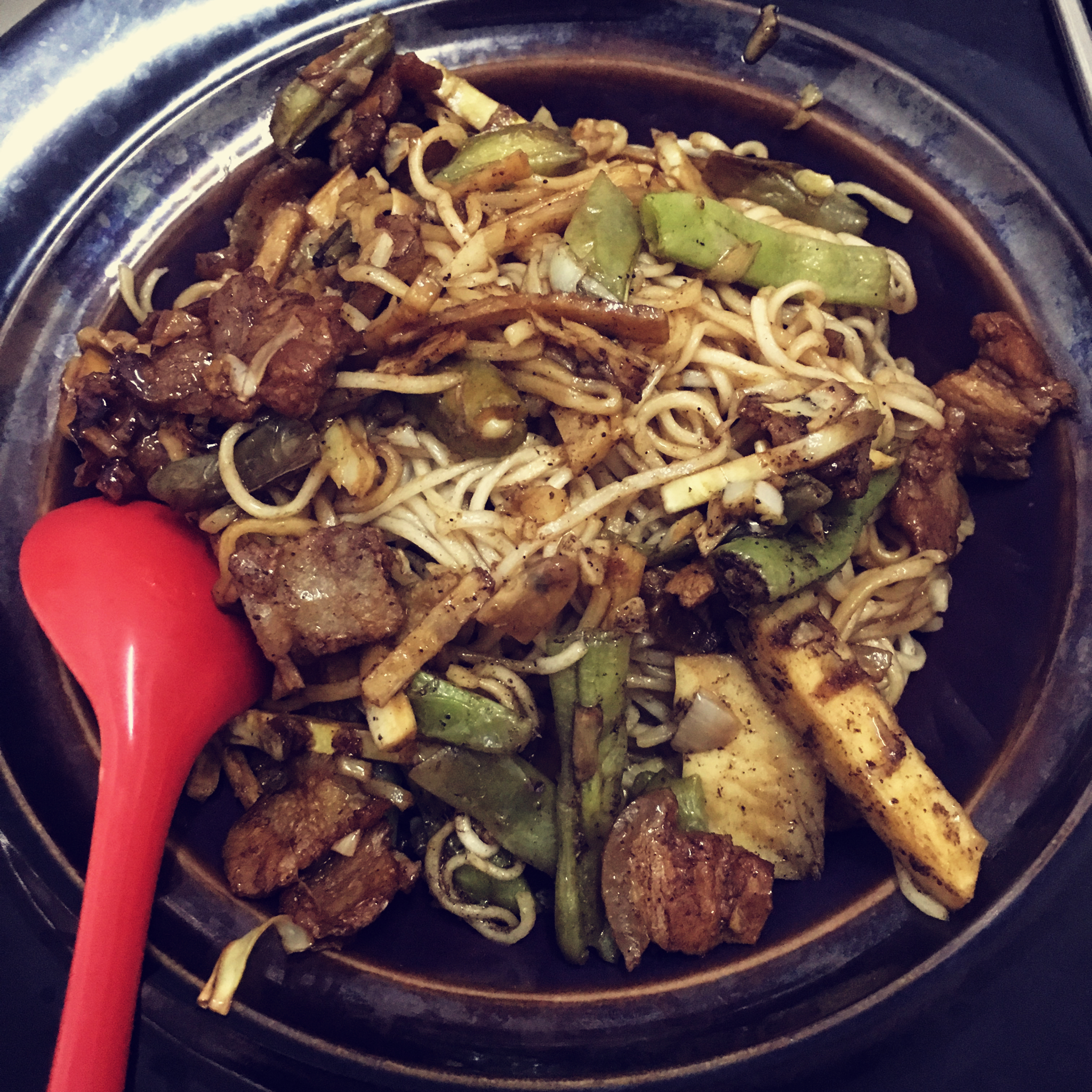 豆角焖面