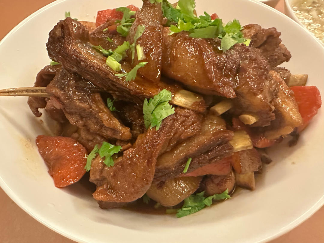 简菜谱 - 红烧羊排