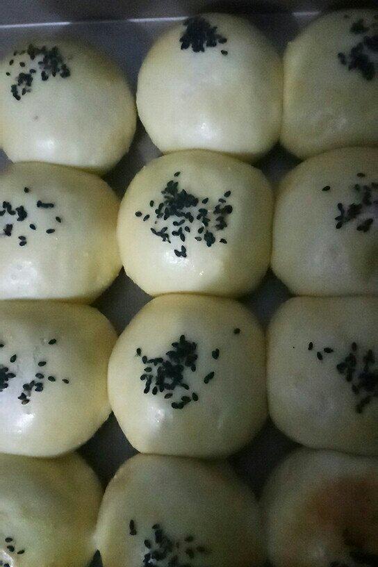 手工自制椰蓉馅面包，手揉法后油后酵母