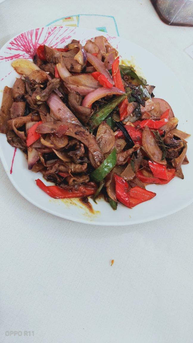干锅牛杂