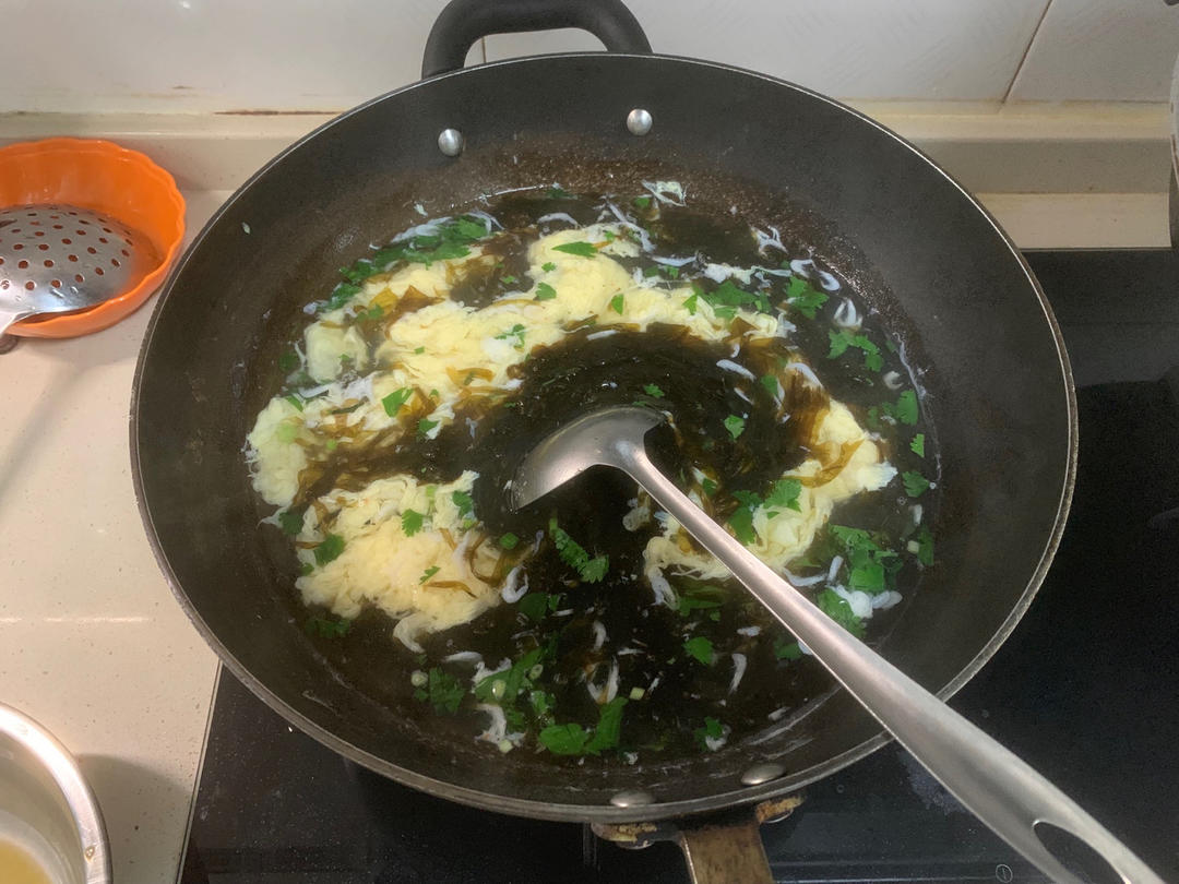 最鲜美好喝的「紫菜蛋花汤」