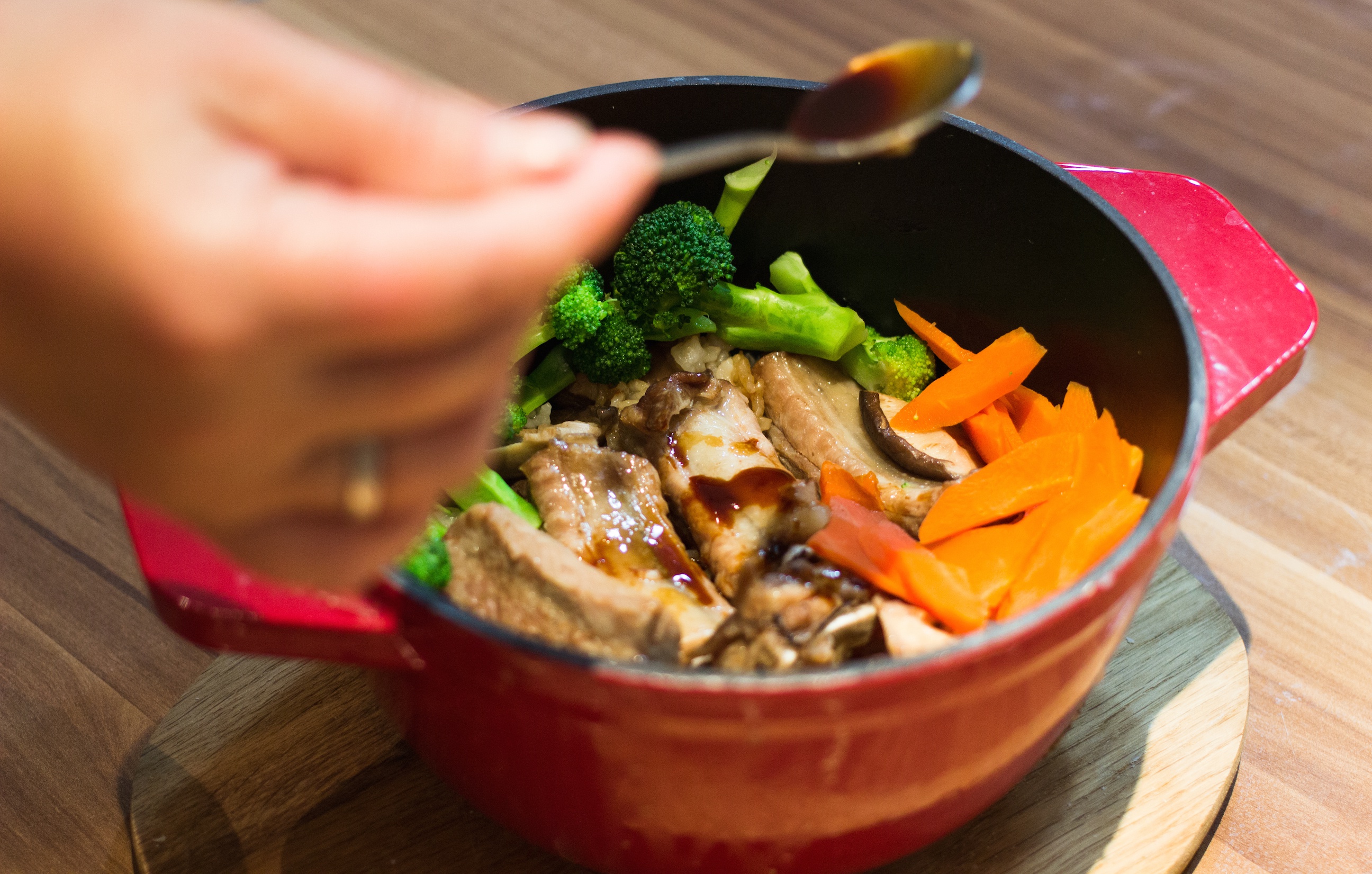 排骨煲仔饭