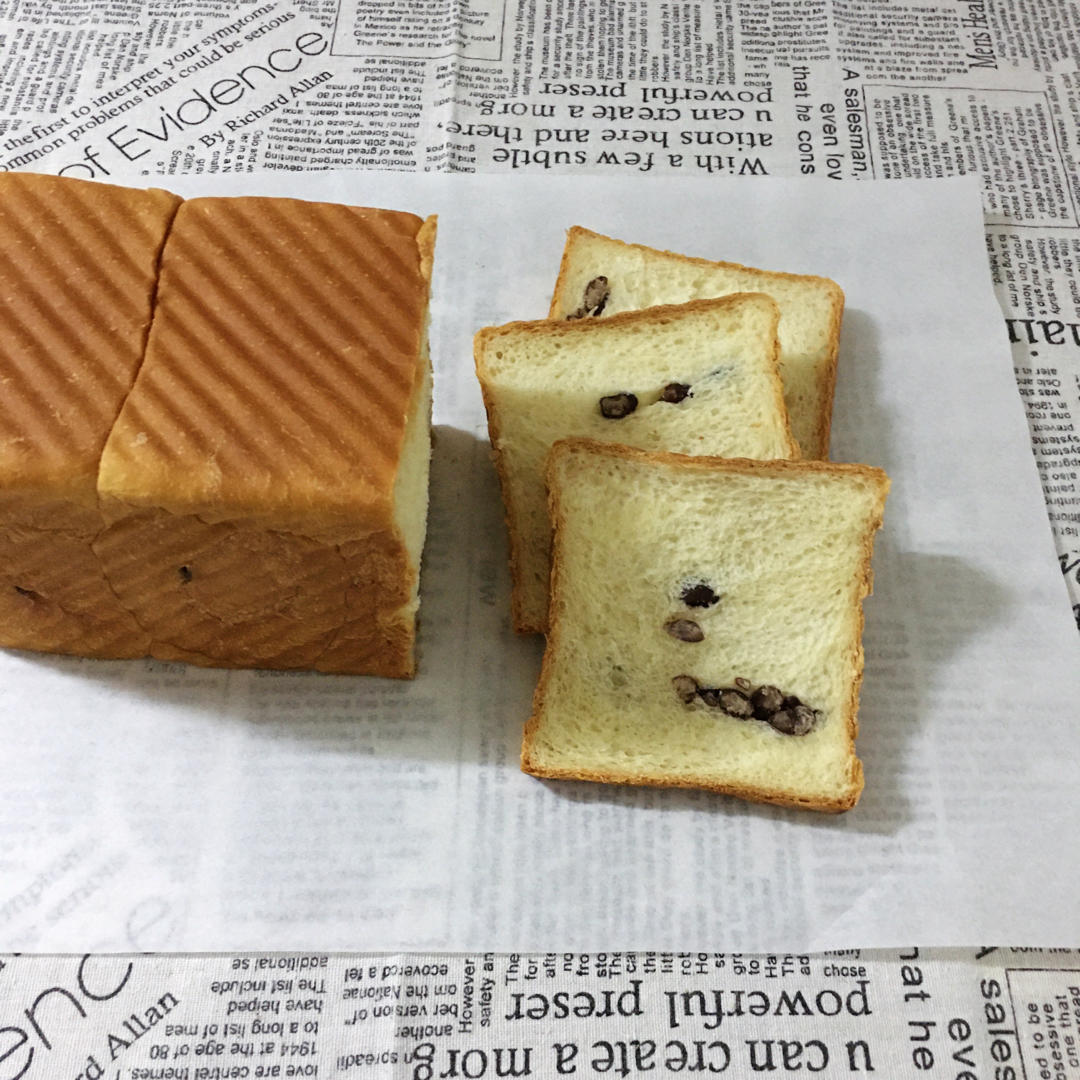 酸奶红豆吐司❗省时一次发酵