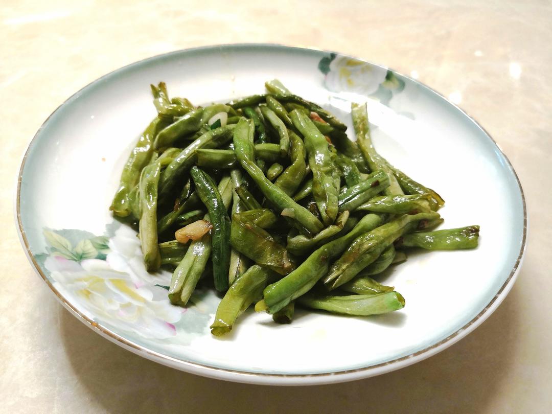 快手炒豆角的做法