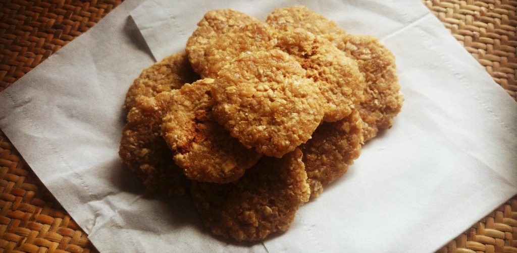 燕麦小饼干（微波炉）