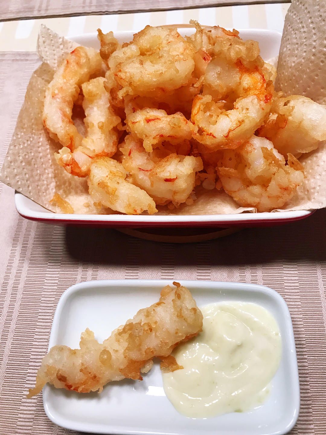 ㊙️炸日式天妇罗面糊的黄金比例✌️《炸天妇罗虾》《炸天妇罗南瓜》