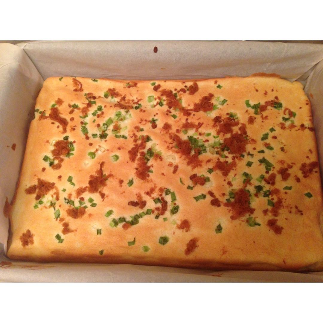 香葱肉松蛋糕卷