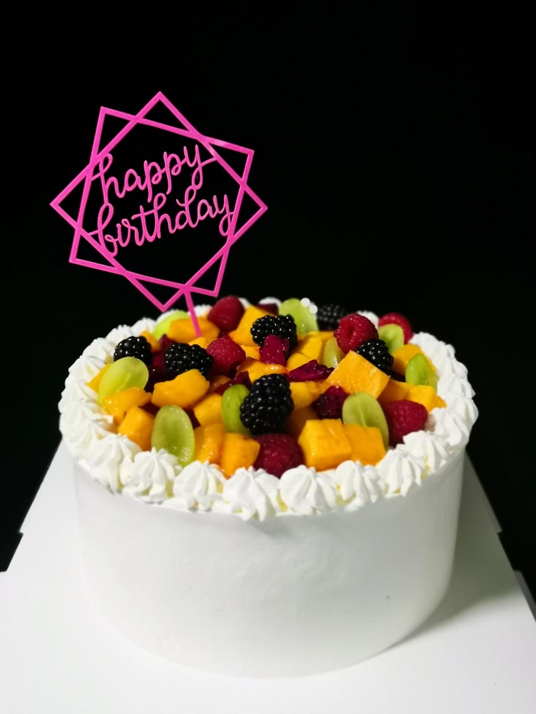 各种水果蛋糕款式生日蛋糕造型