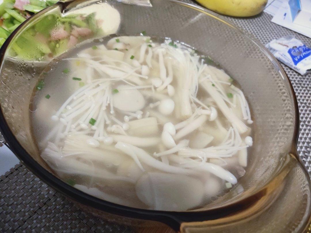 冬日暖汤——菌菇汤