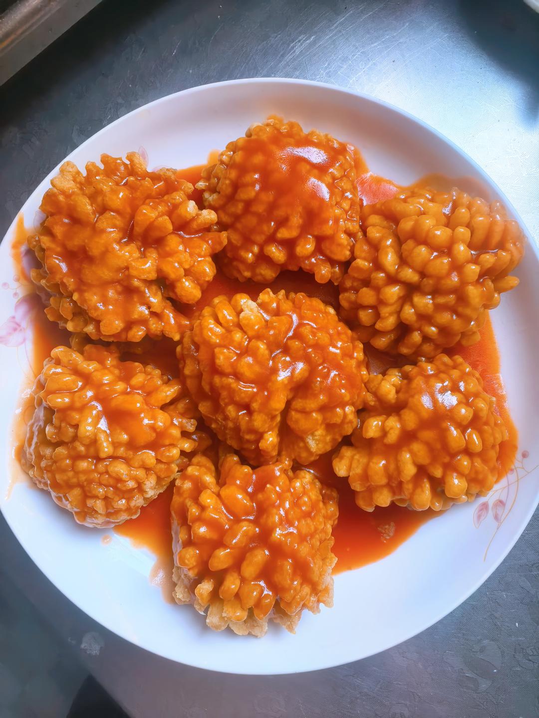 糖醋菊花鱼