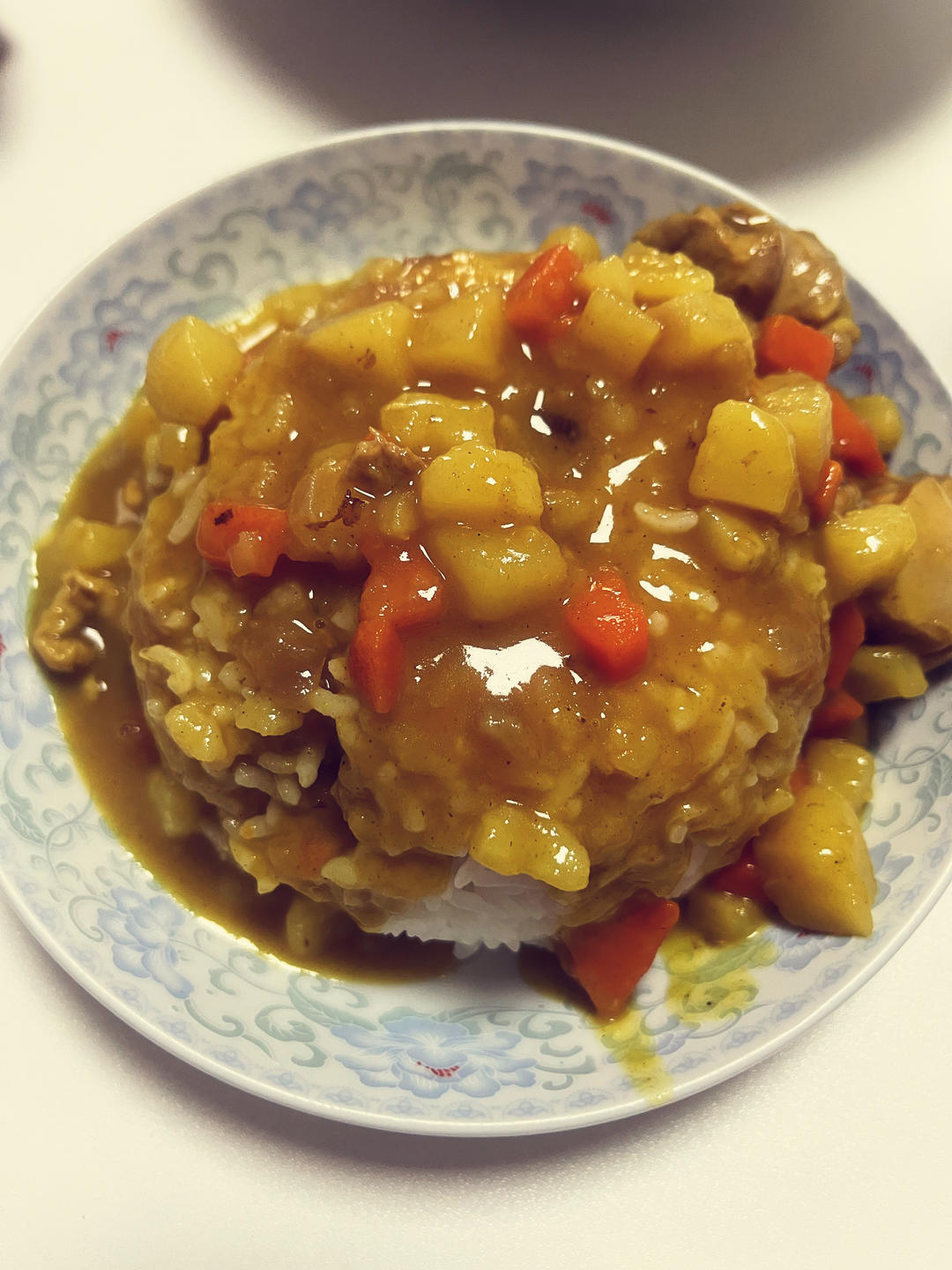 咖喱土豆鸡块