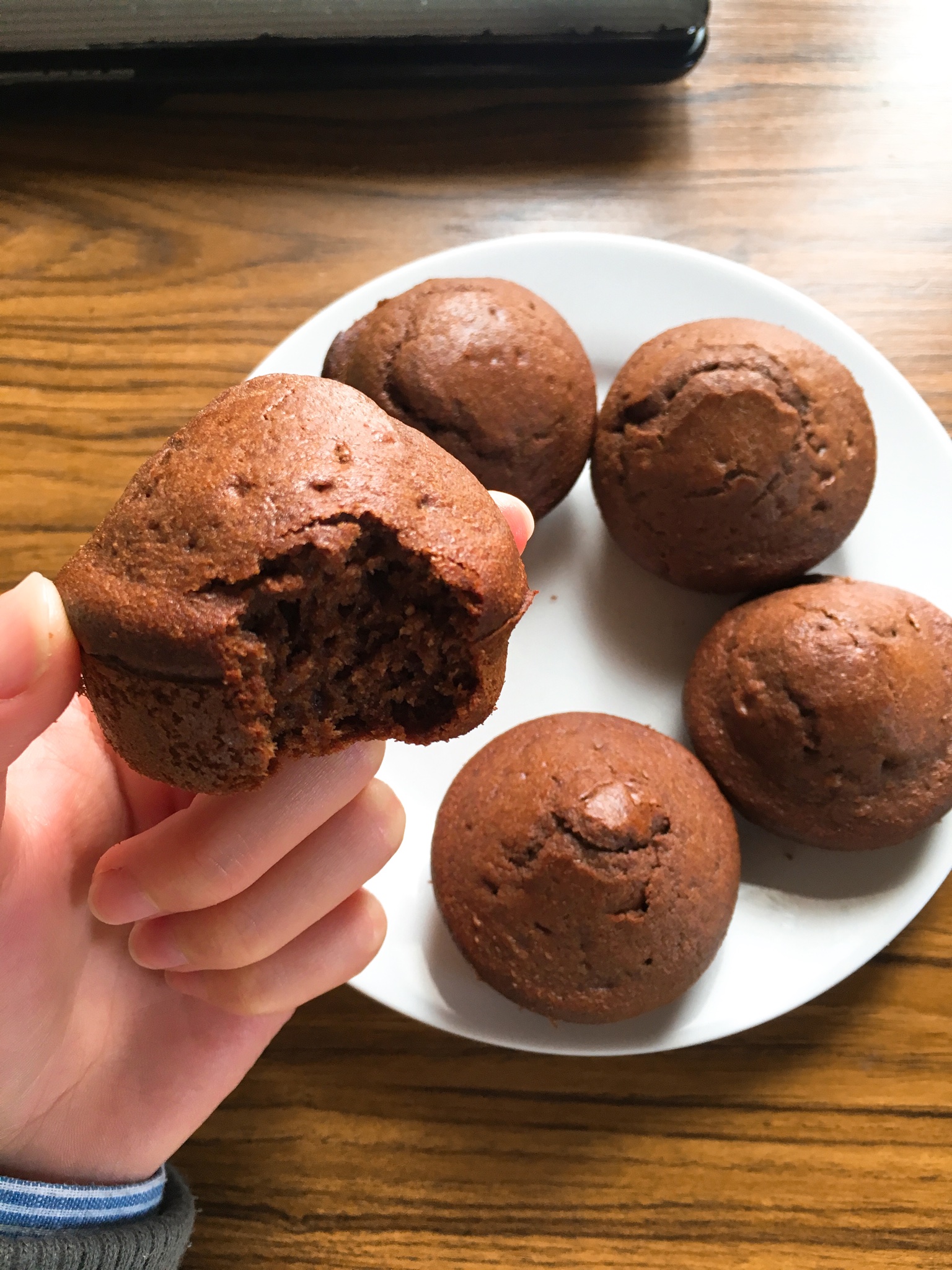 简易自制巧克力muffin的做法