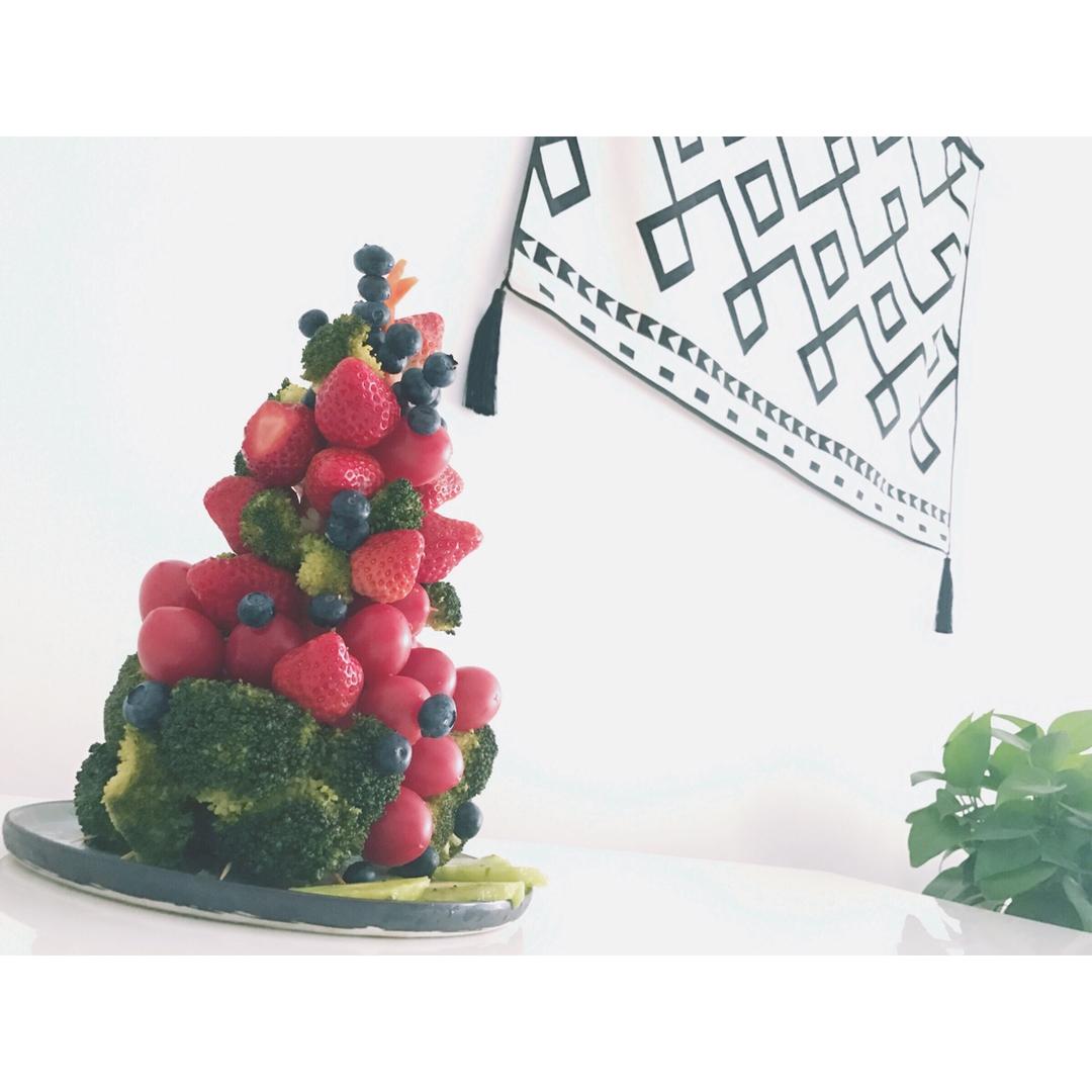 【水果圣诞树】