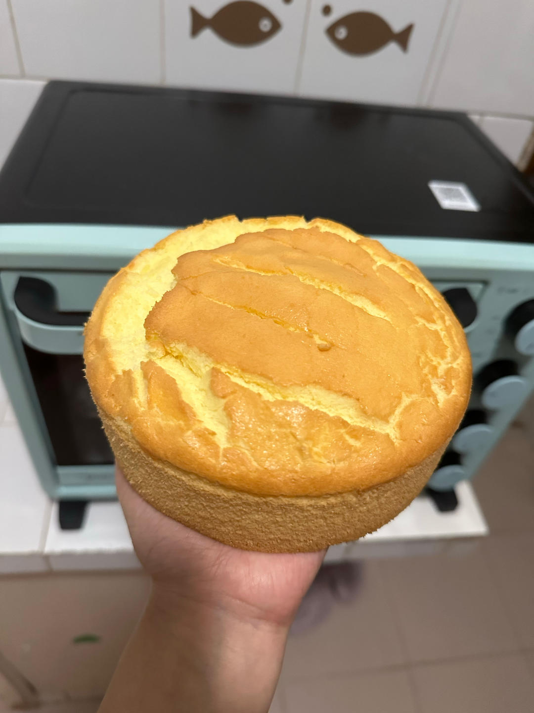 超柔软6寸戚风蛋糕(附8寸配方)零失败 超详细‼️含操作视频
