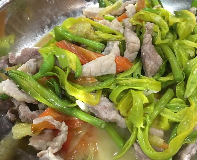 鲜黄花菜炒肉丝的做法