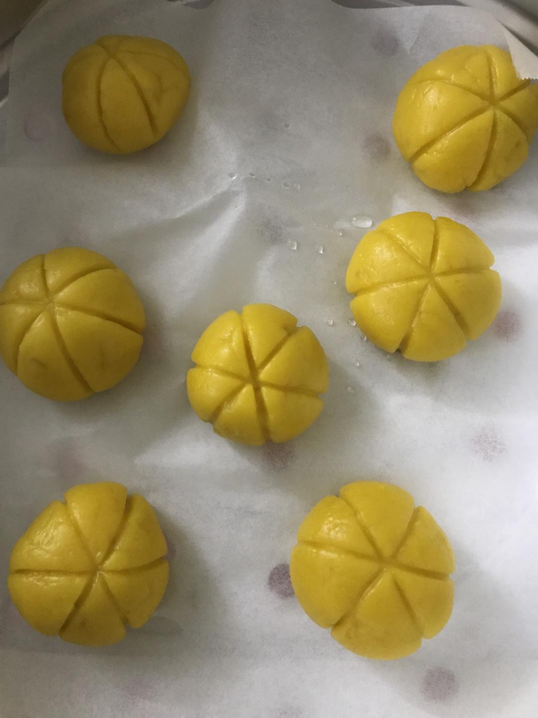 南瓜糯米糍（卡达士酱馅）