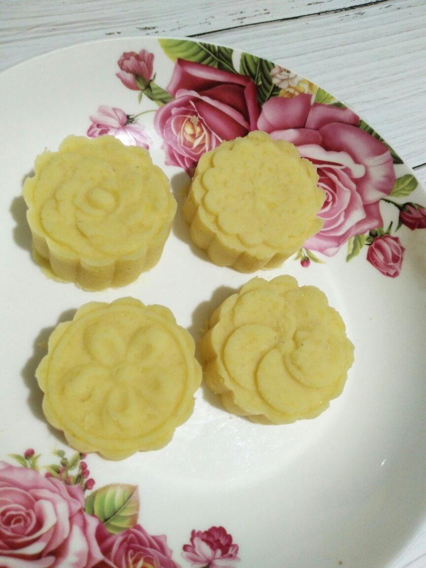 蔓越莓绿豆糕