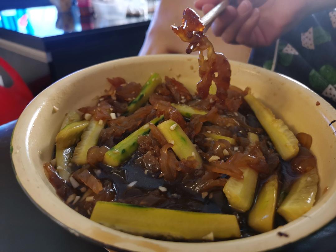 夏季开胃菜，凉拌海蜇头