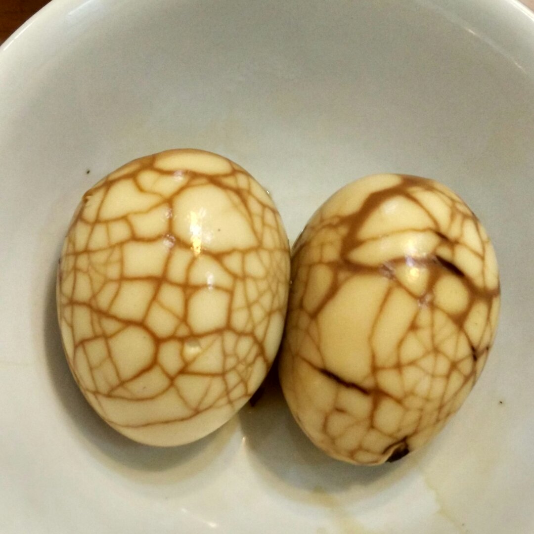 电饭煲煮五香茶叶蛋