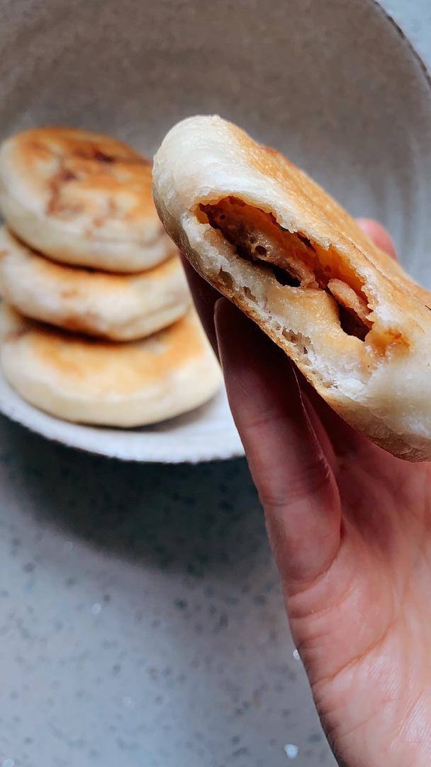 不用去早餐店的发面馅饼