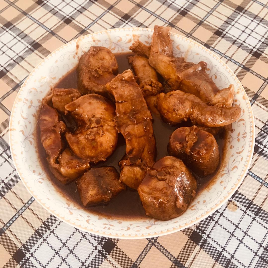 红烧鱼块