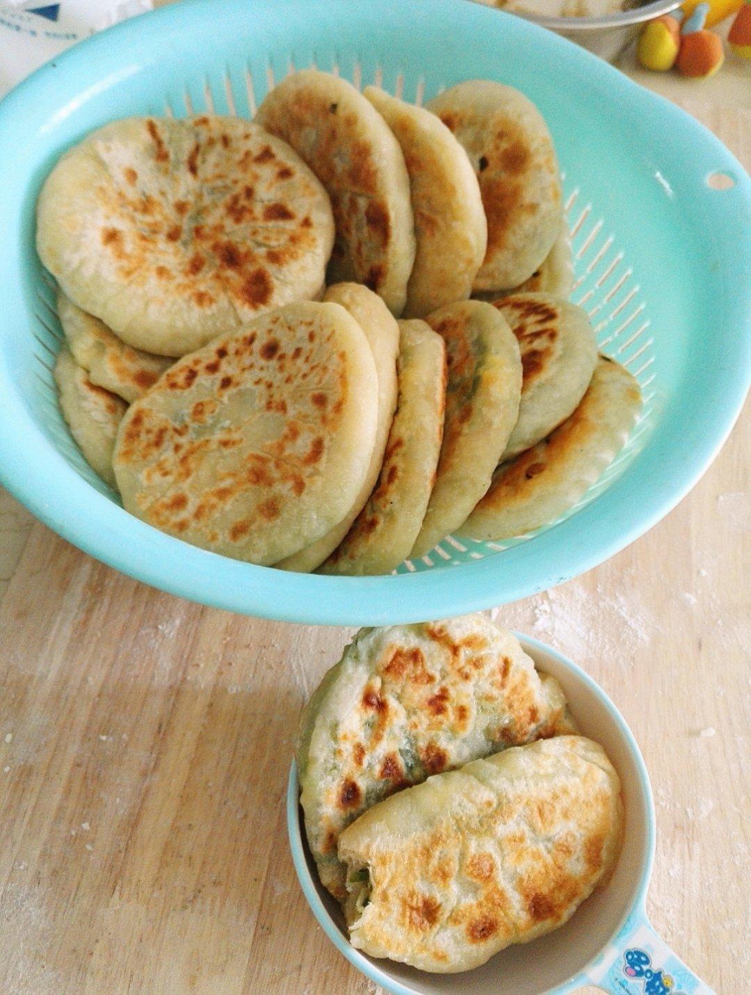 韭菜鸡蛋馅饼