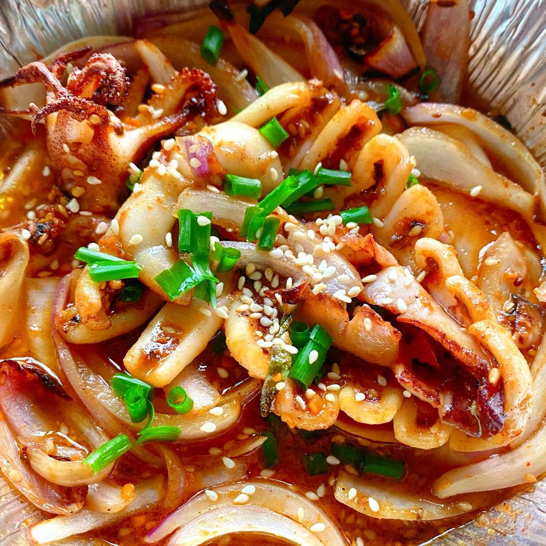 空气炸锅烤鱿鱼09的做法