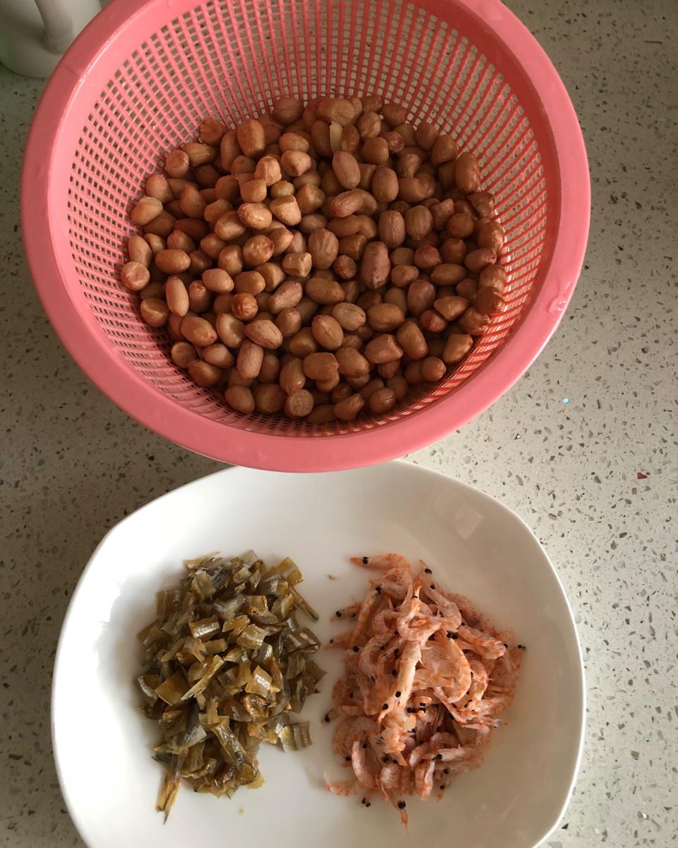 虾皮花生米
