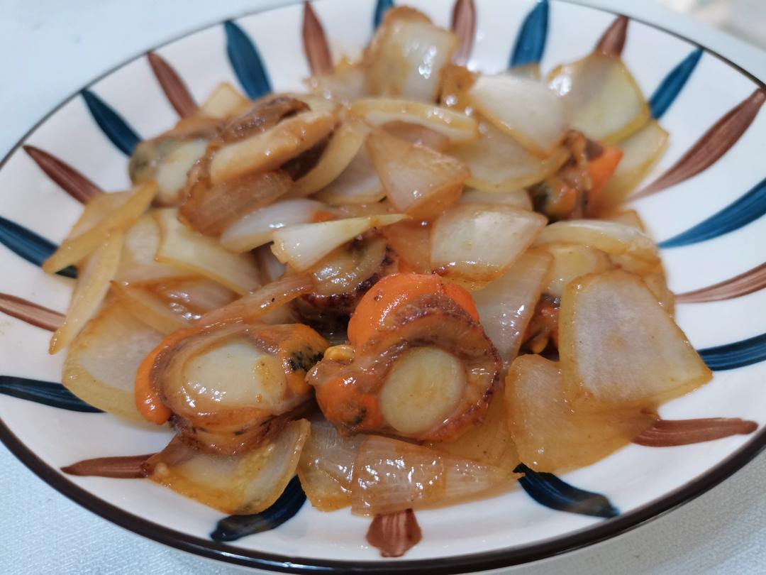 爆炒扇贝肉