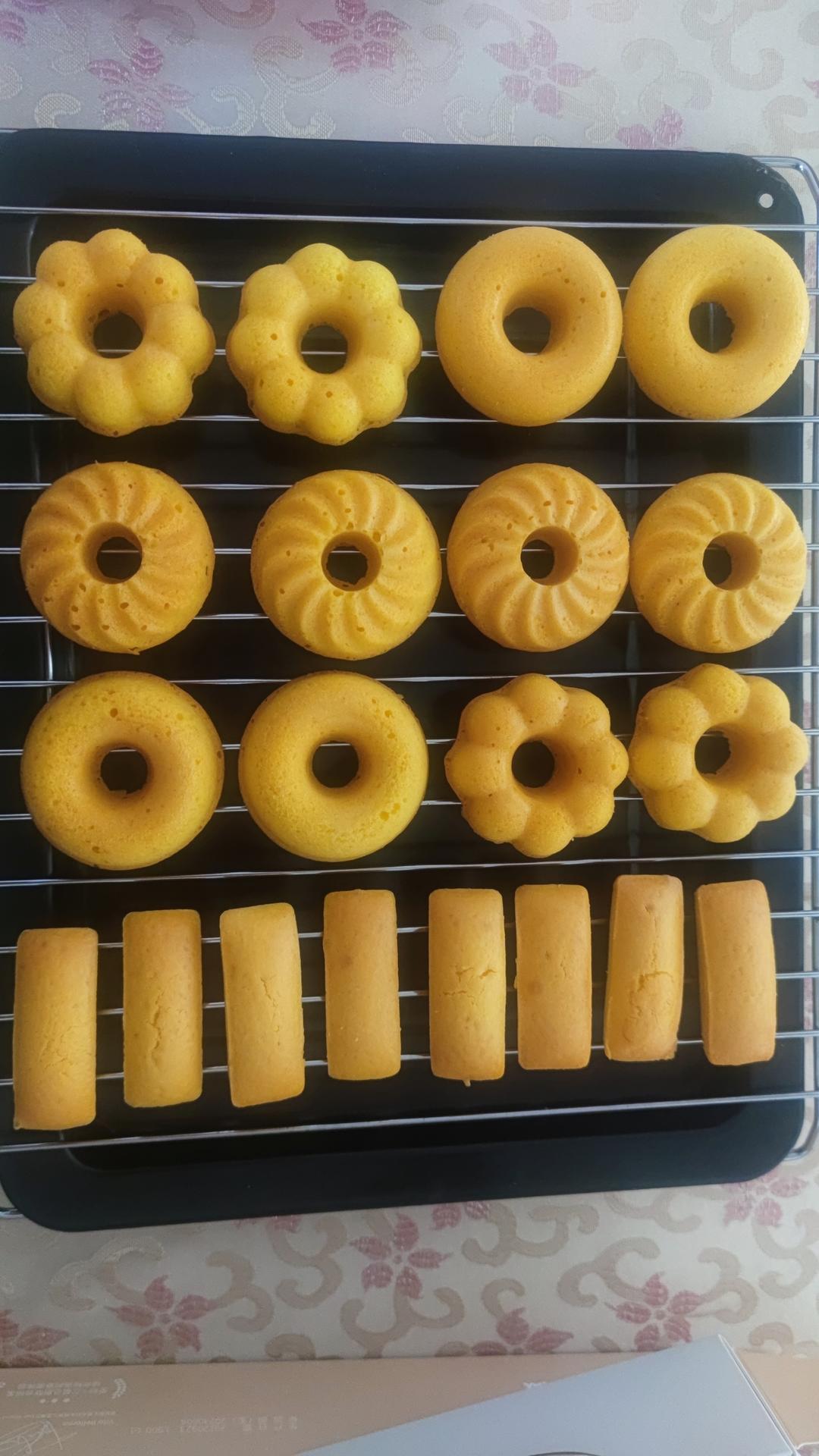 非油炸，烤箱版甜甜圈