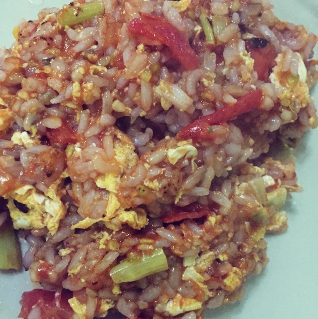 番茄鸡蛋炒饭