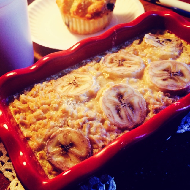 Baked Oatmeal Breakfast 早餐烤燕麦