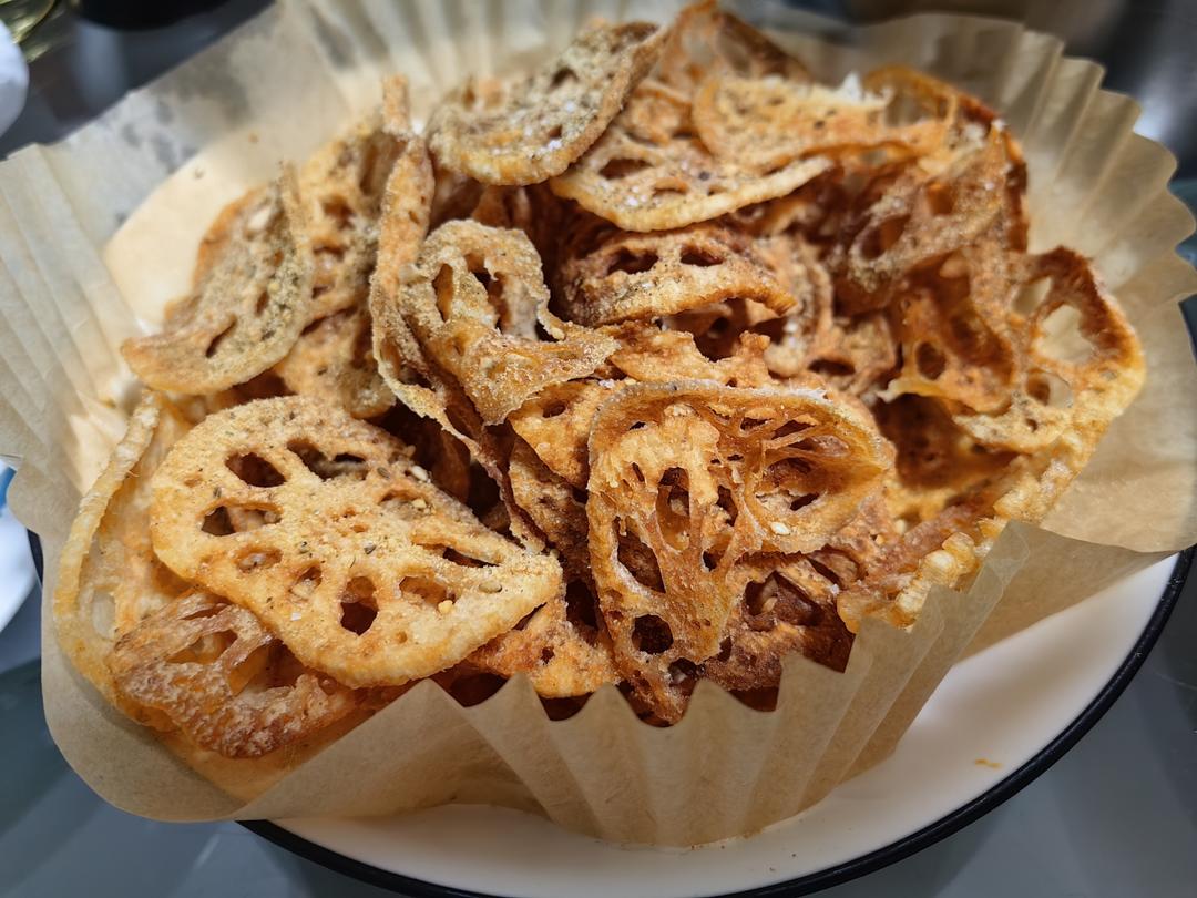 比薯片好吃一百倍的椒盐藕片