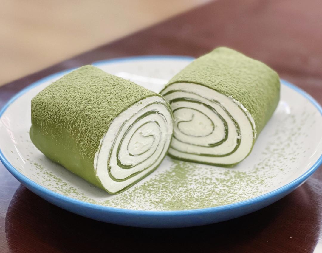 【抹茶毛巾卷】