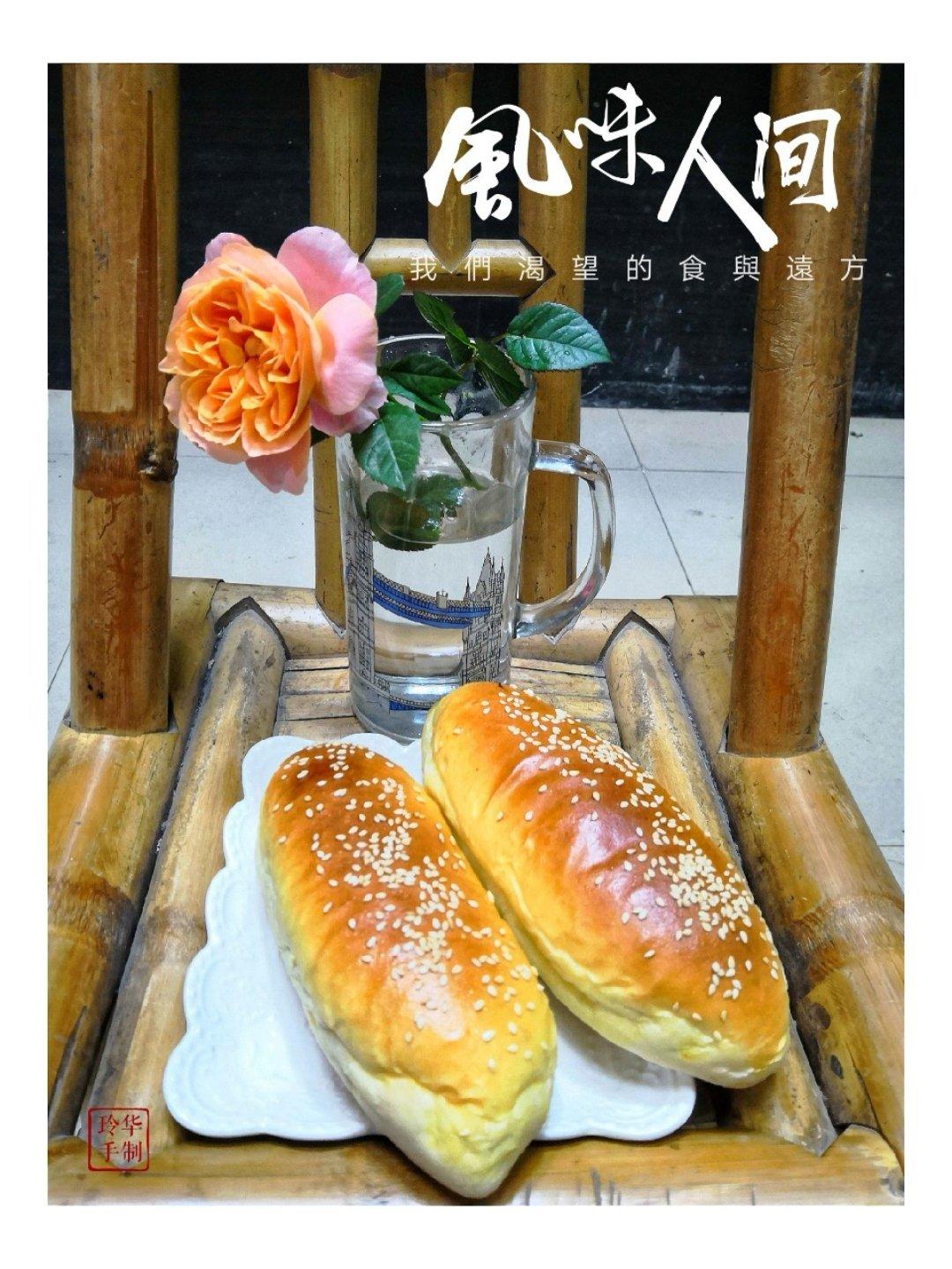 肉松沙拉酱面包（65度汤种）