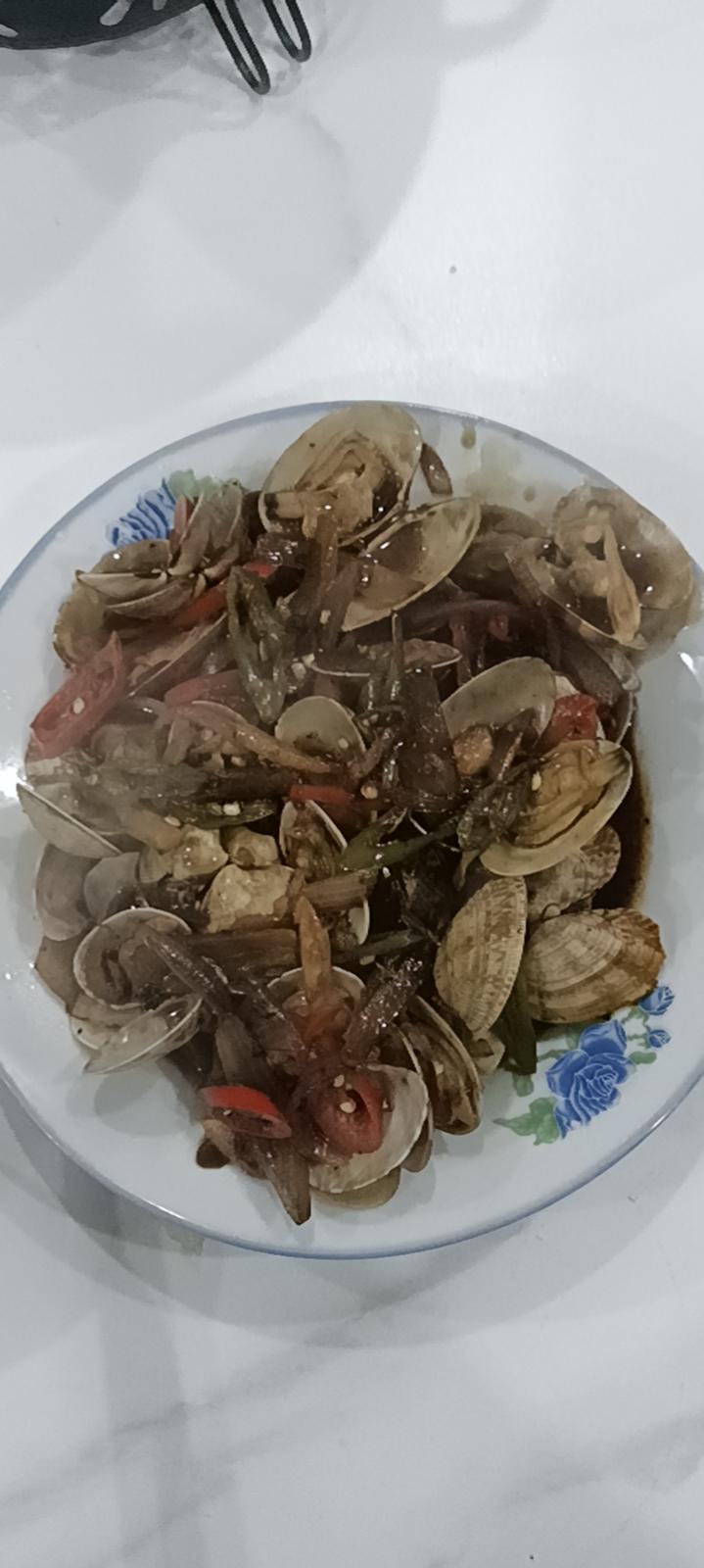 🔥秒杀街边大排档‼️爆炒香辣花甲〰️巨好吃