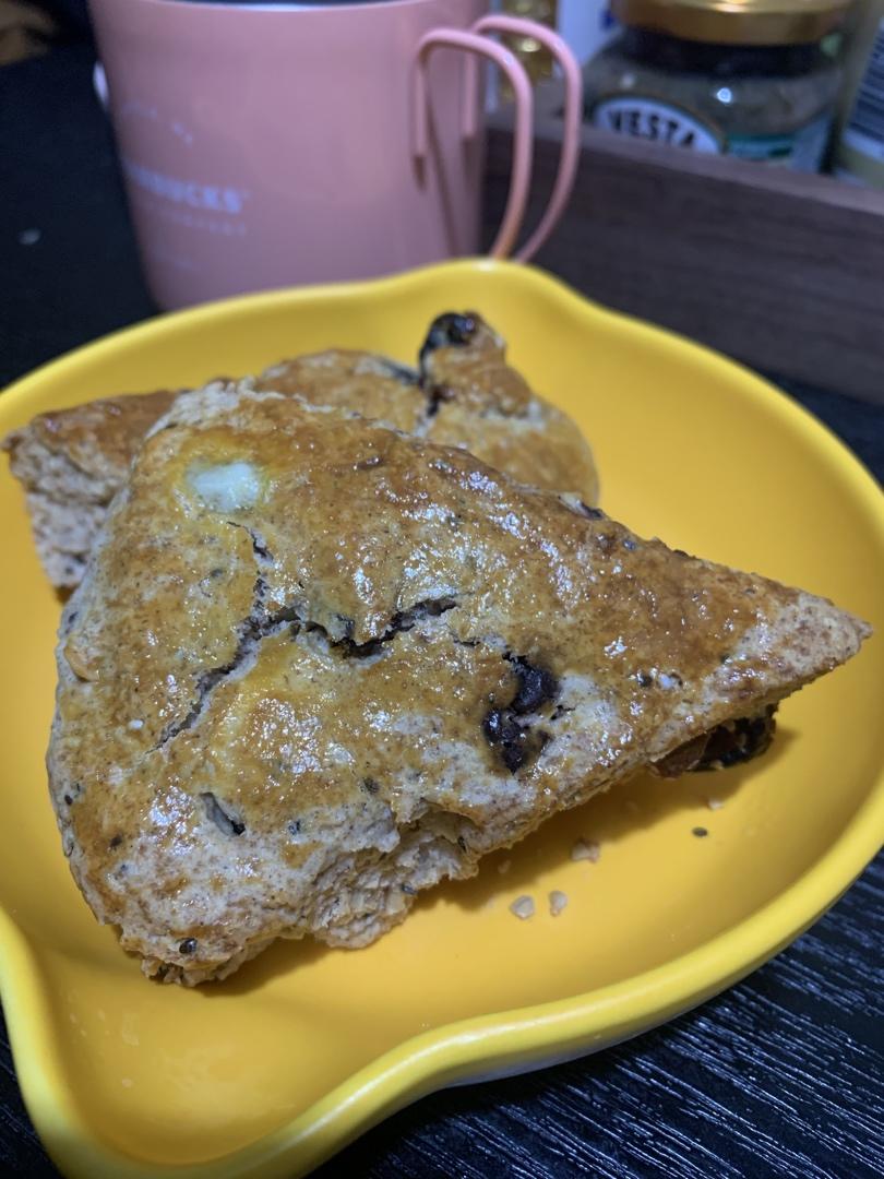 燕麦坚果果干司康