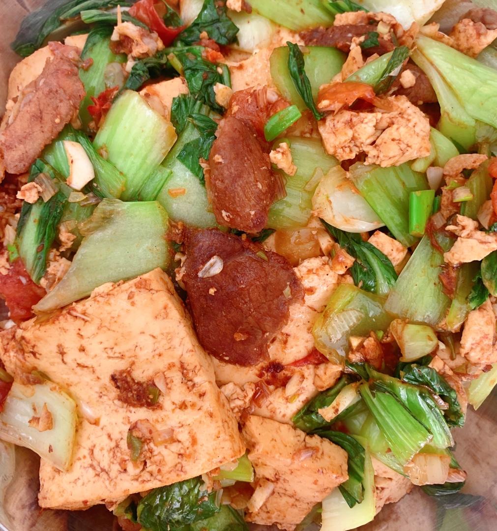 油菜豆腐