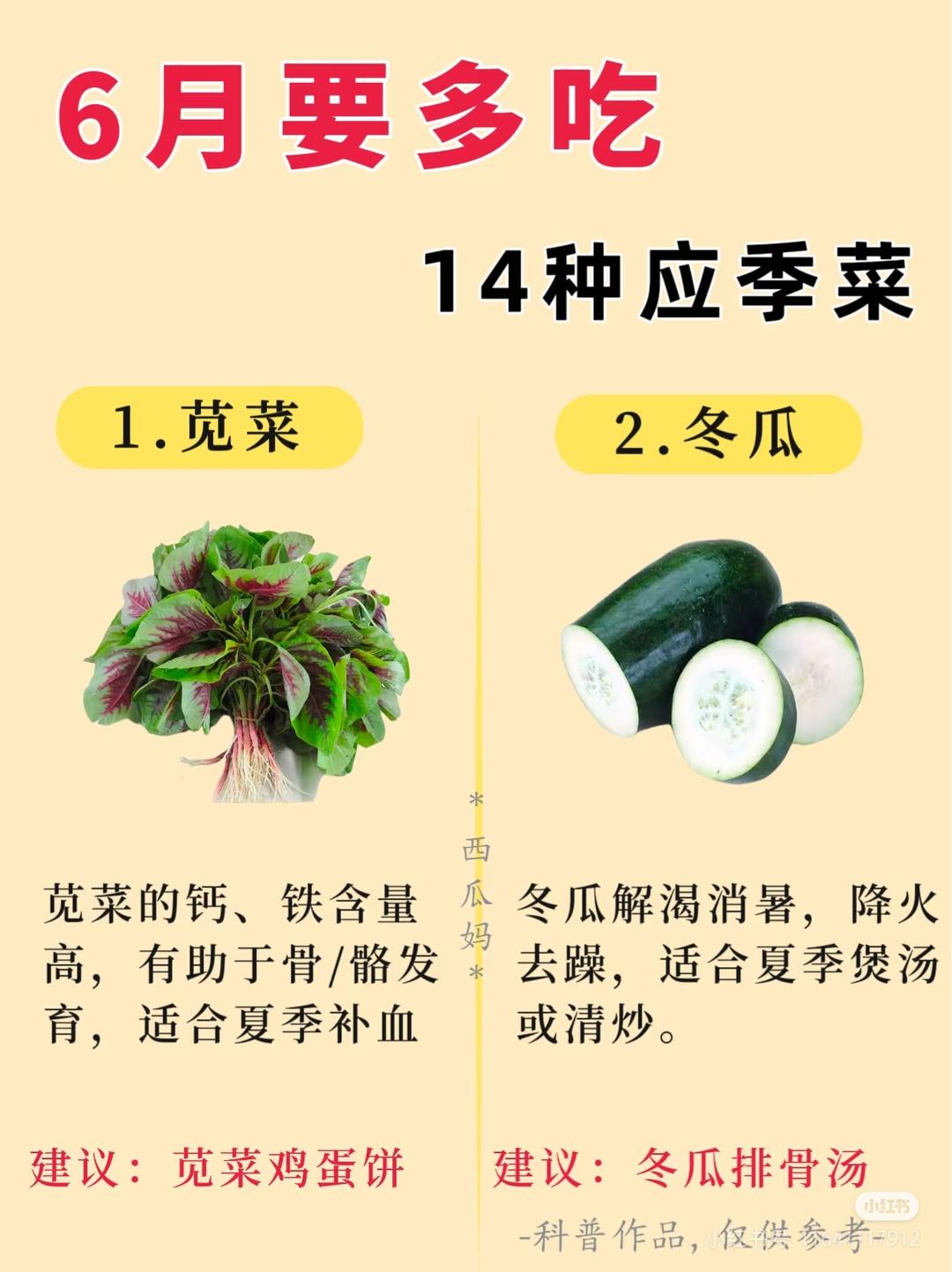6-8月夏季菜